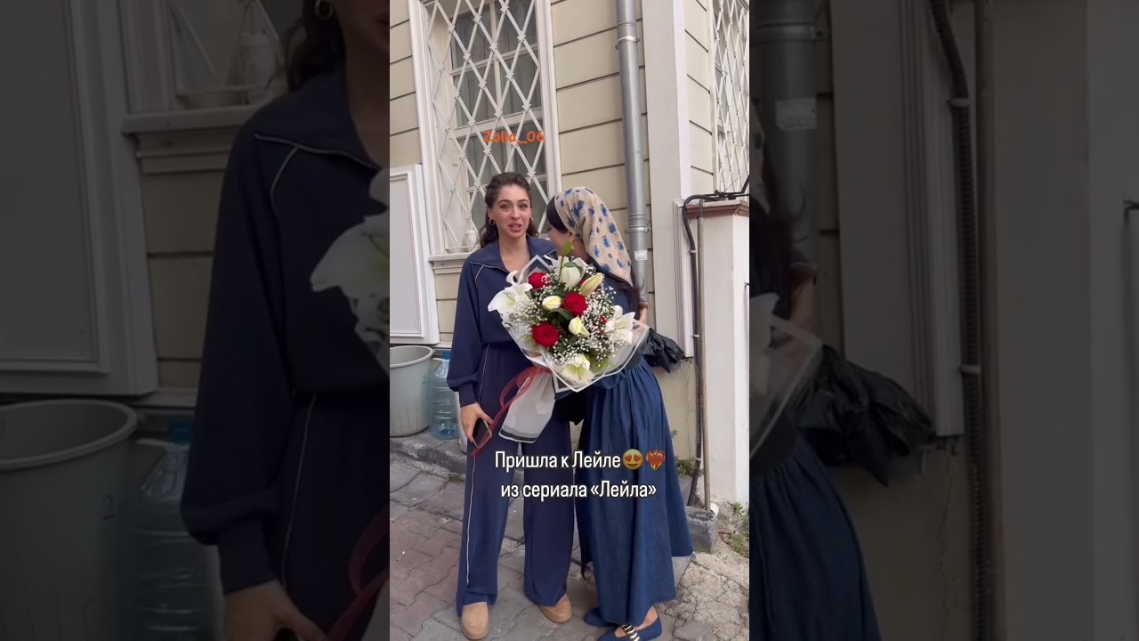 Leyla Kamera Arkası Sette 🎬