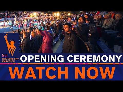 LIVE | Opening Ceremony for 2025 TCS New York City Marathon