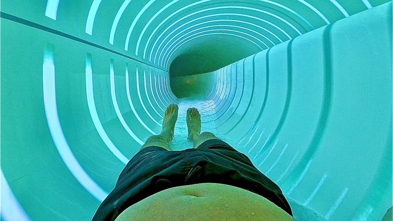 Racing Water Slide at Center Parcs Nordborg 🇩🇰