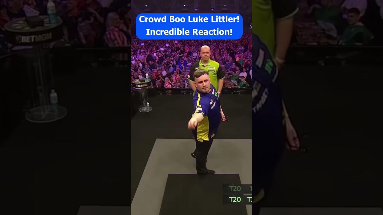 Fans Boo Luke Littler, but Watch His Epic Cold Reaction! ❄️ | Premier League Darts Highlights