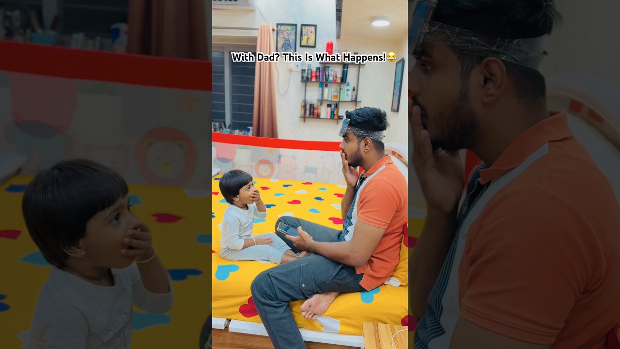 Dad’s Little Princess’s New Trick 😂