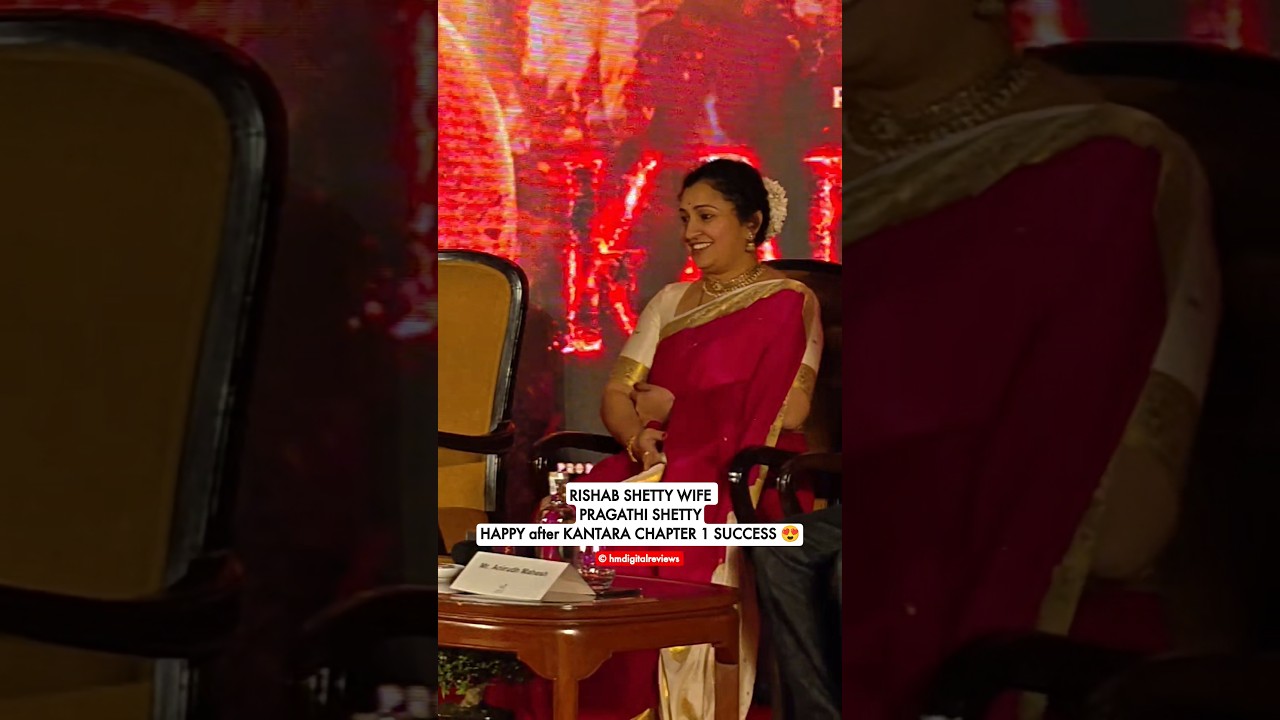 Pragathi Shetty Celebrates Kantara Success 😊