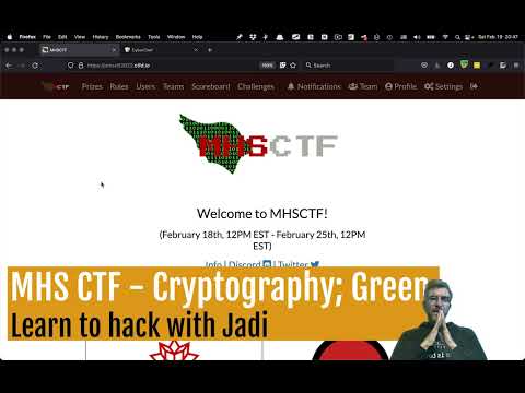 Cracking a cryptography embedded inside an image - MHS CTF: Green