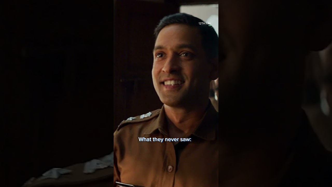 Vikrant Massey & Medha Shankar in 12th Fail on Hotstar