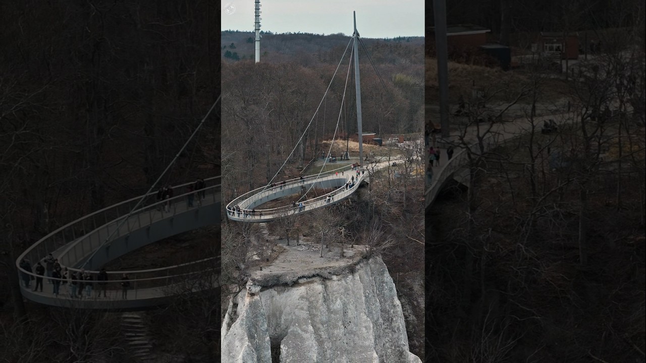Entdecke den atemberaubenden Sky-Walk am Königsstuhl auf Rügen! 🌊