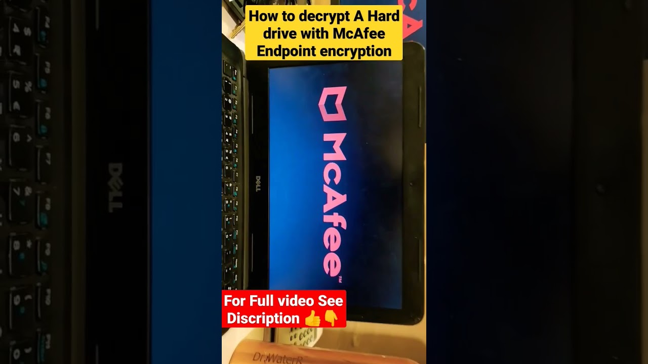 How to Decrypt Your McAfee Encrypted Hard Drive π | Step-by-Step Guide