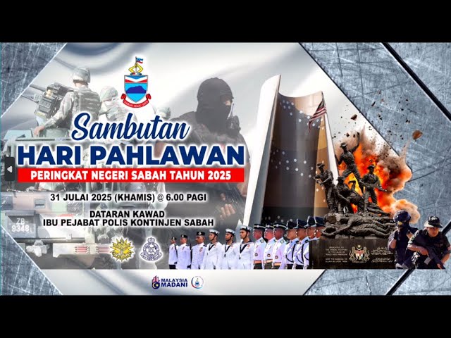 Sambutan Hari Pahlawan Peringkat Negeri Sabah Tahun 2025
