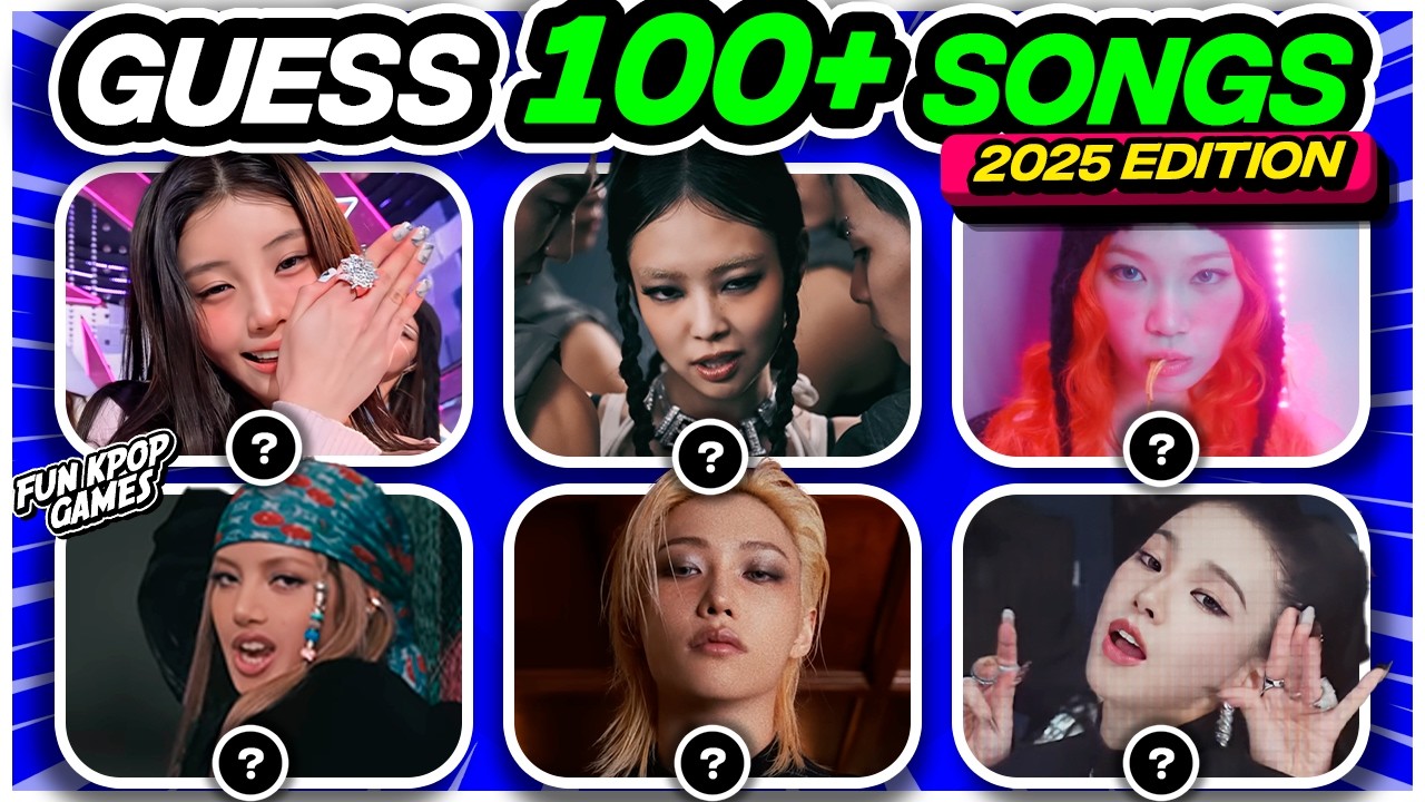 Ultimate KPOP Song Quiz 2025 🎵