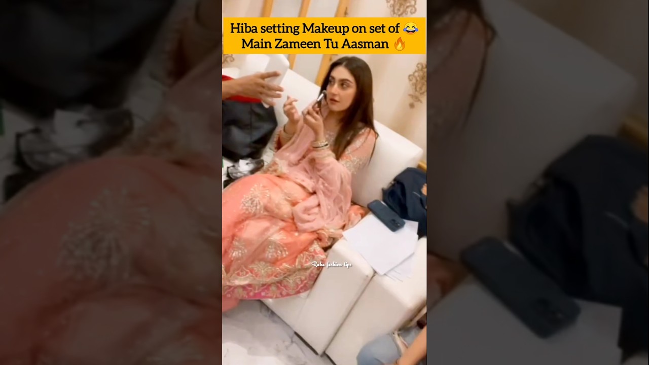 Hiba Bukhari (Hooram) Shines in 'Main Zameen Tu Aasman' 🌟