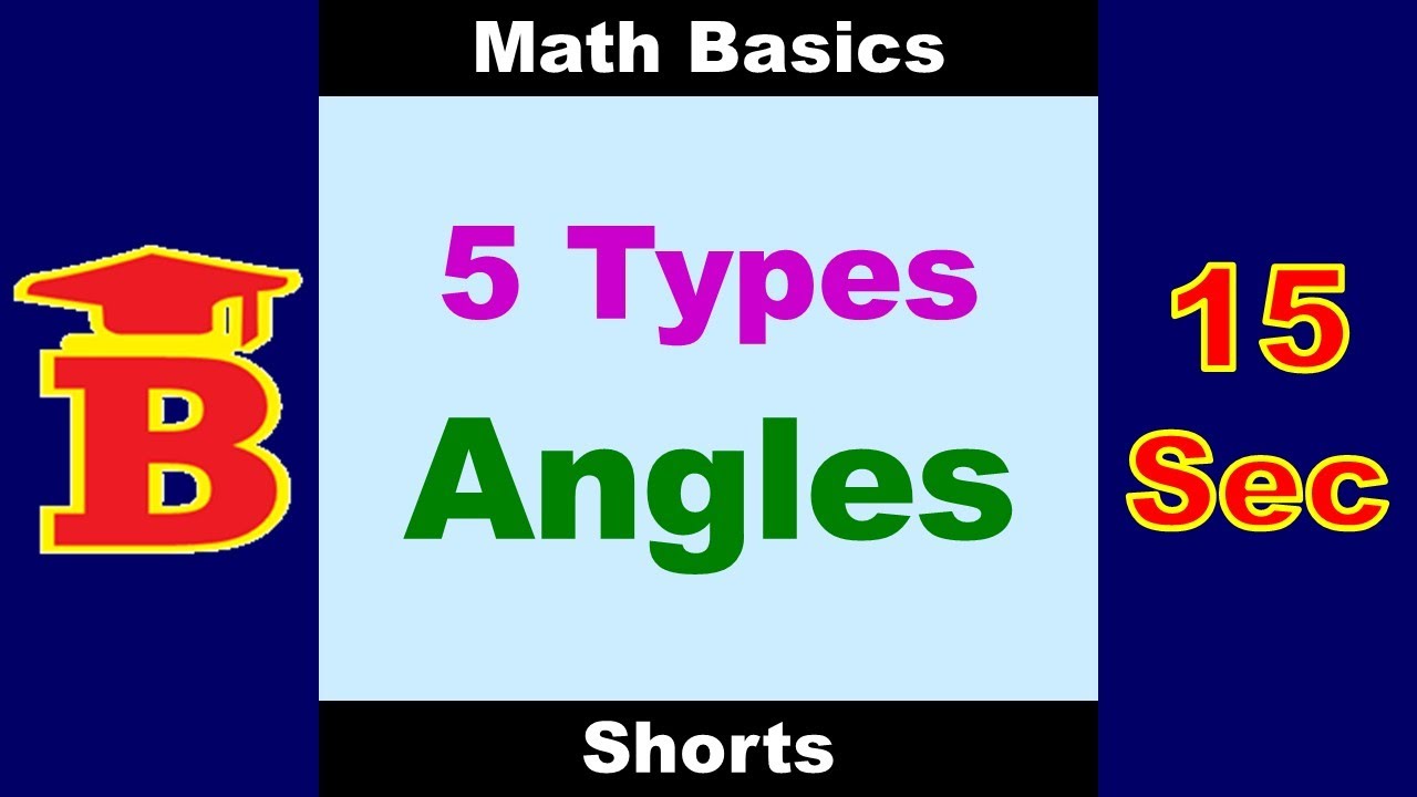 5 Types of Angles Explained 📐