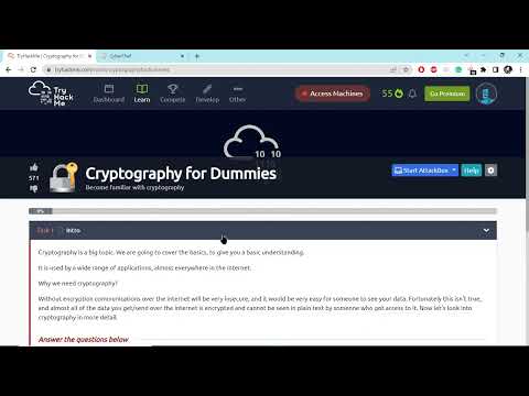 Cryptography for Dummies || TryHackMe Walkthrough