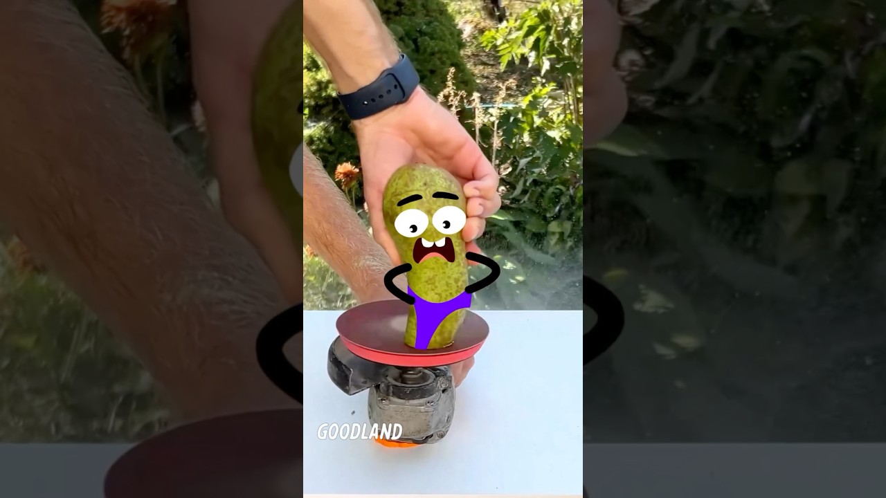 Goodland: Pear vs Grinding Machine 🍐