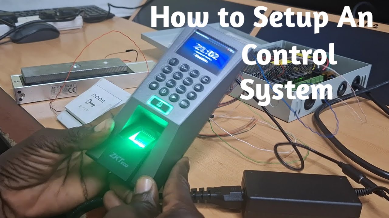 Setup Access Control with ZKTeco F18 🔐