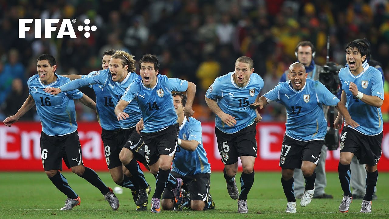Uruguay vs Ghana 2010 World Cup Penalty Shoot-out ⚽