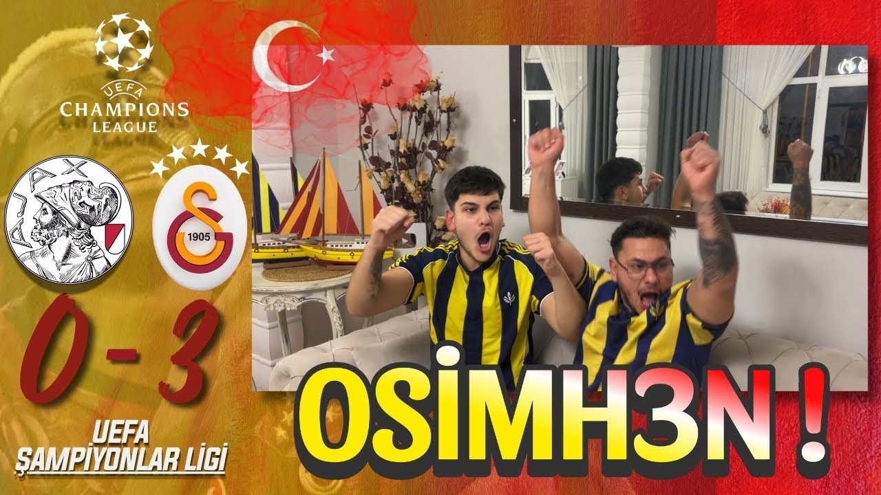 Fanatik 2 Kardeş Galatasaray - Ajax Maçı İzle: Ajax 0-3 Galatasaray