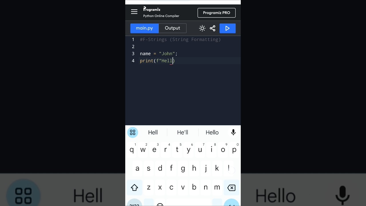 Master Python String Formatting with Easy F-Strings! β¨