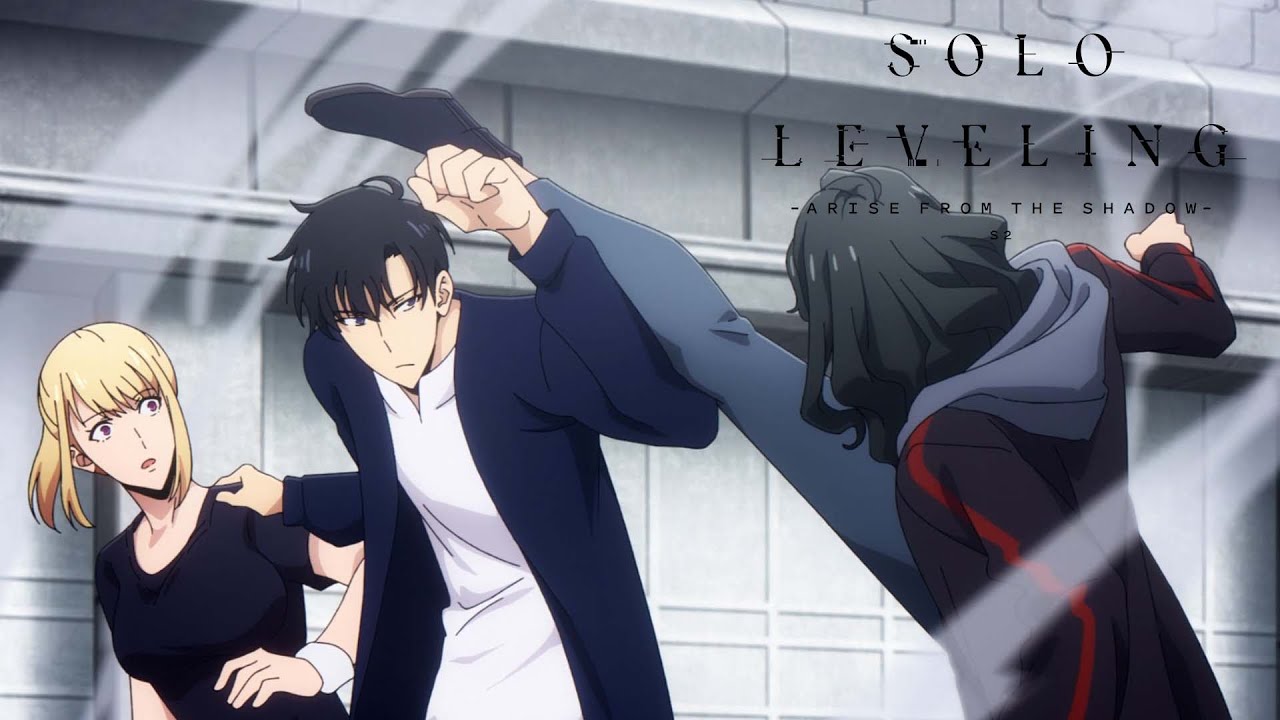 Jinwoo Protects Cha Hae-In from Japanese S-Ranks in Solo Leveling Season 2! 🔥