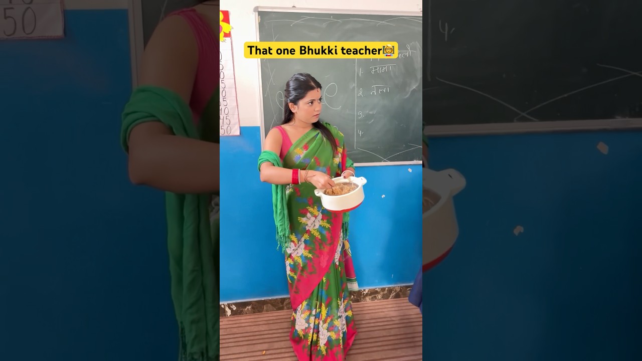 The Essential 'Bhukki' Teacher in Every School 🍎