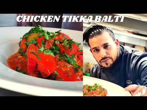 HOW TO COOK CHICKEN TIKKA BALTI -  [ RESTAURANT STYLE ] SIMPLE AND DELICIOUS ( BIR )