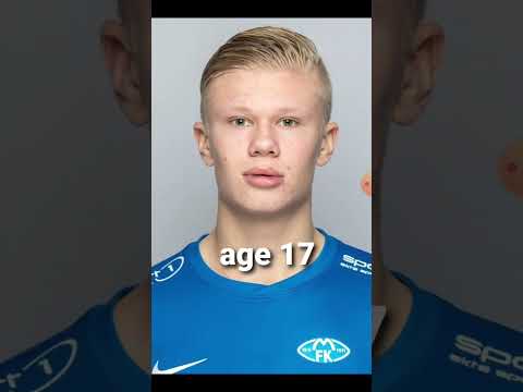 Haaland evolution age 1 to 24 #haaland #song