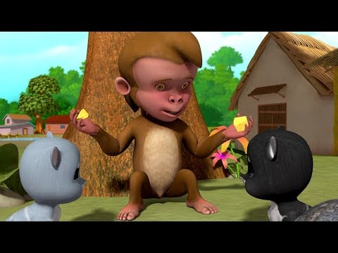The Monkey's Justice | Kids' Moral Short Story 🐒