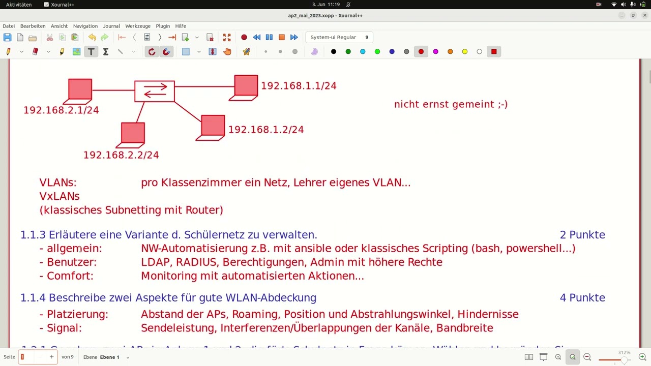 AP2-FISI-BaWü Mai 2023: Komplett-Guide zur Konzeption des Gesamtnetzwerks 📡