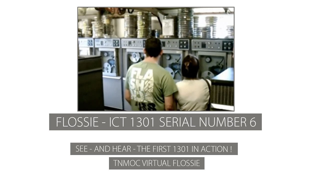 What does an ICT 1301 look and sound like when running..? | TNMOC Virtual Flossie