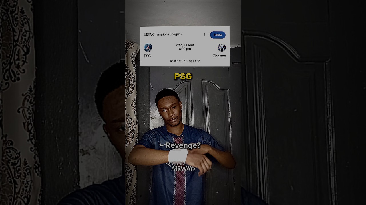 Revenge Time?🔥 Champions League Round of 16