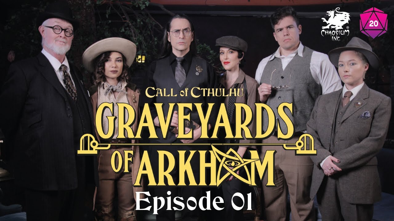 Graveyards of Arkham: Call of Cthulhu Episode 1 – Uncover Dark Secrets in 1920s New England 🕯️