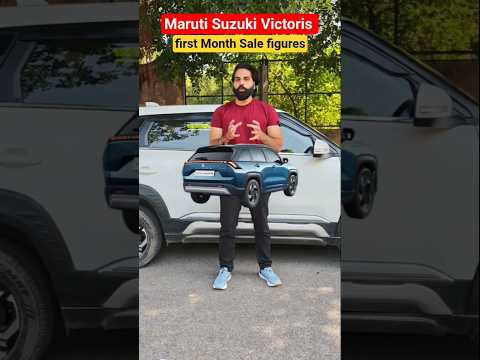 Maruti Suzuki Victoris first Month Sale figures ✅ | #shorts #marutisuzuki #victoris #suv #carsales