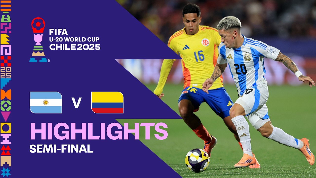 Argentina vs Colombia Highlights | FIFA U-20 Chile 2025