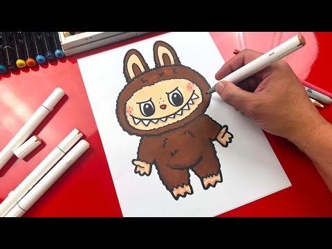 How To Draw Labubu - The Monsters