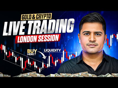 XAUUSD LIVE TRADING HINDI |  Gold and Crypto Market Analysis | XAUUSD LIVE | #tradersedge | 3 Nov