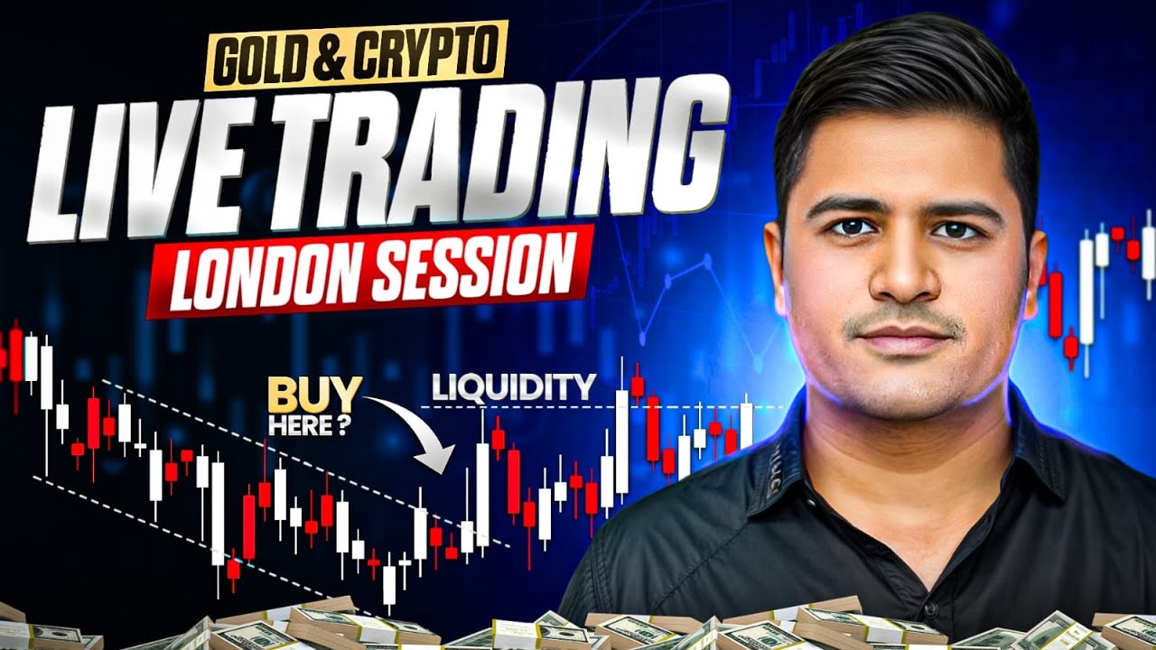 Live Gold & Crypto Market Analysis in Hindi | XAUUSD Trading Update – Nov 3 📈