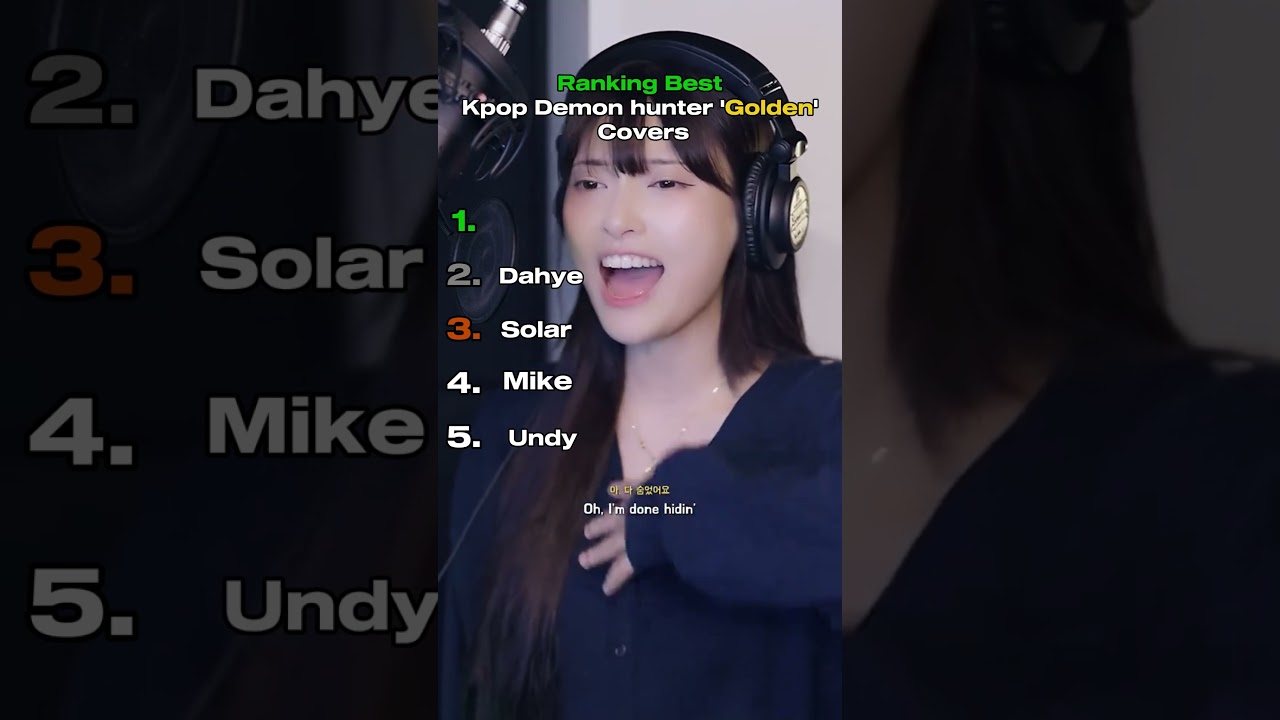 Top Kpop Demon Hunter 'Golden' Covers 🎶