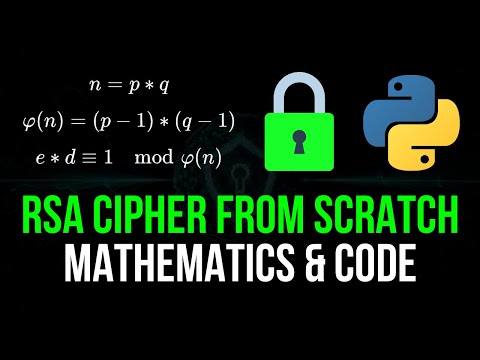 RSA Encryption From Scratch - Math & Python Code