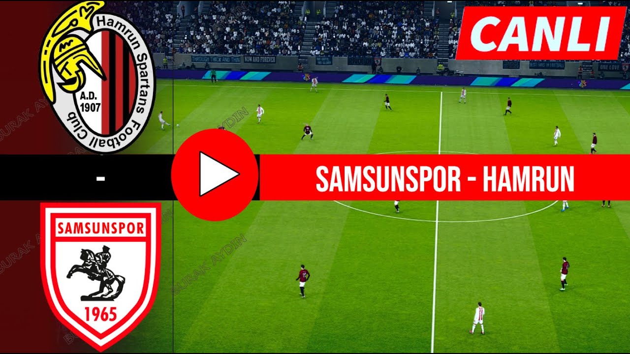 Samsunspor vs Hamrun Maçı Canlı İzle | eFootball 21 Türkçe Oyun 🎮