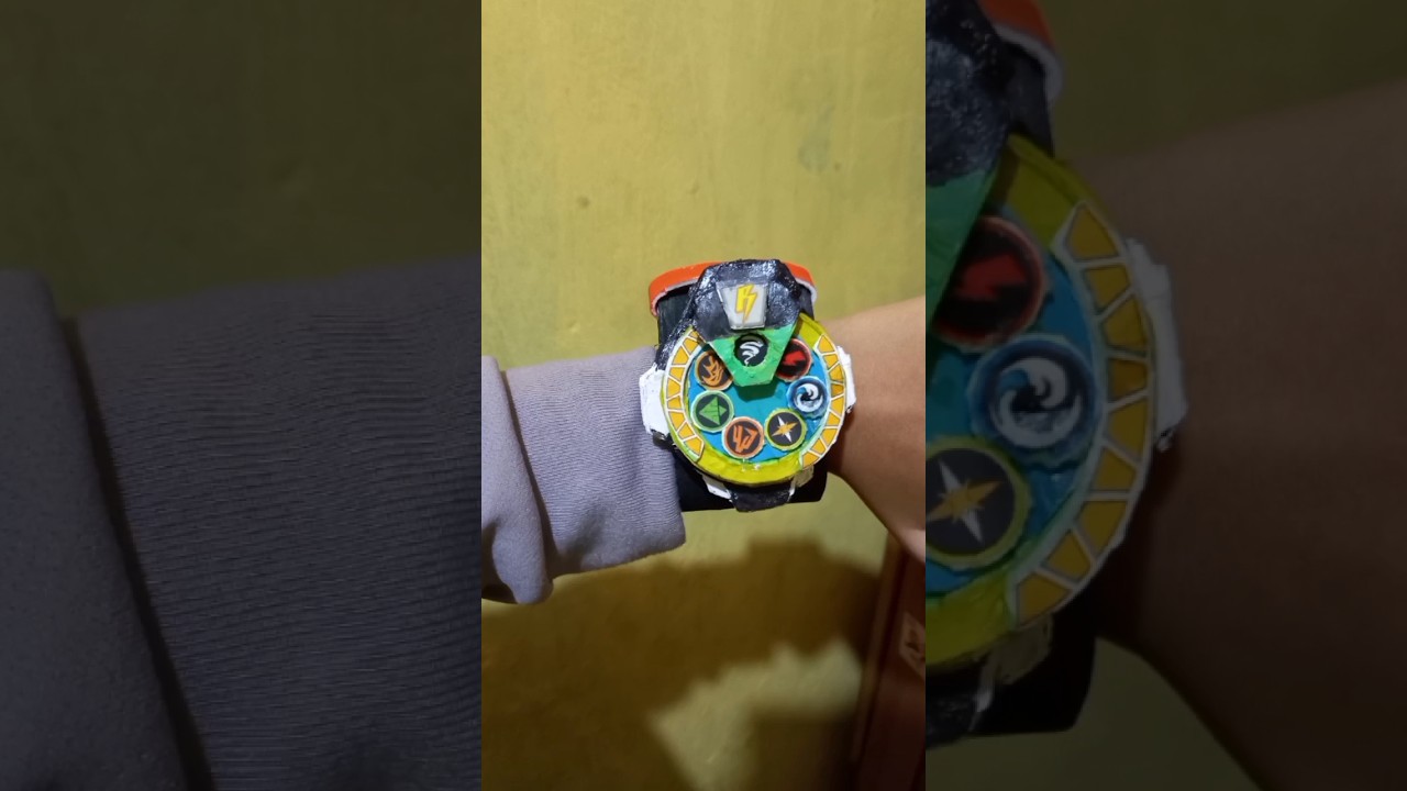 Cara Mudah Buat Jam Tangan Boboiboy dari Busa Ati 🛠️