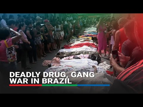 'It was a massacre!' Bodies pile up as over 130 killed in Brazil drug raid | ABS-CBN News