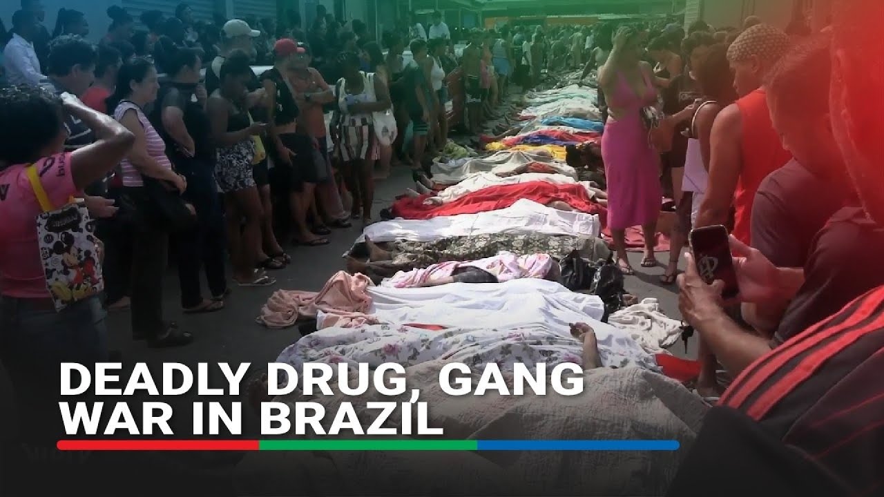 Brazil Drug Raid Turns Deadly: Over 130 Killed in Rio's Complexo do Alemao 🚨