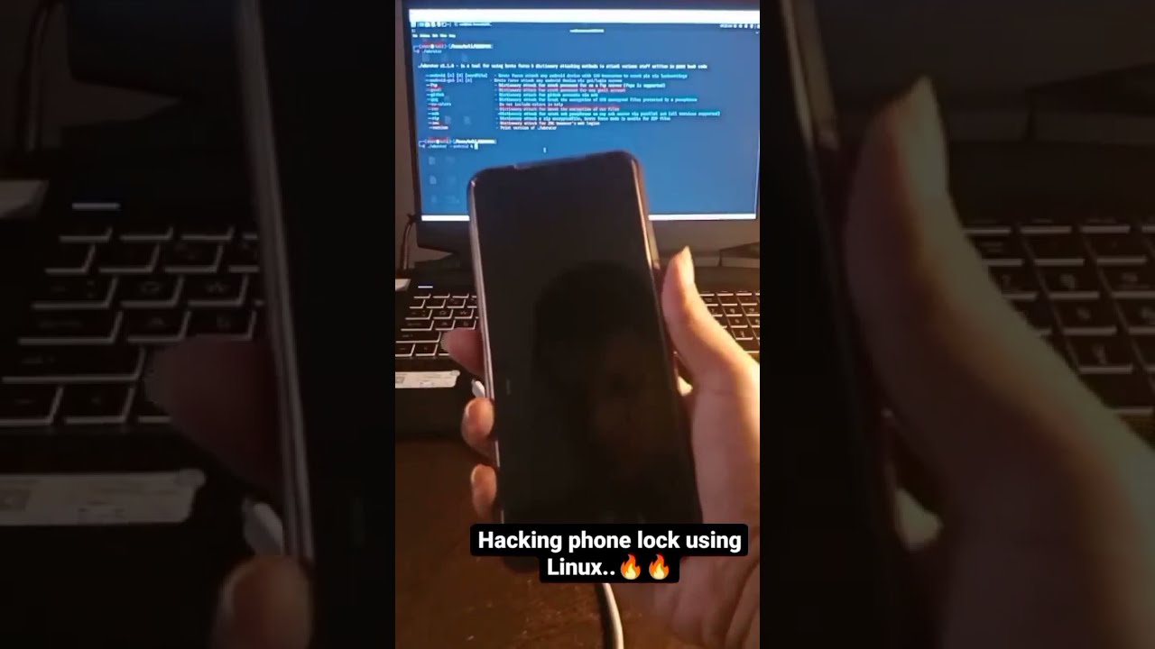 Bypassing Android Phone Lock Using Linux and ADB