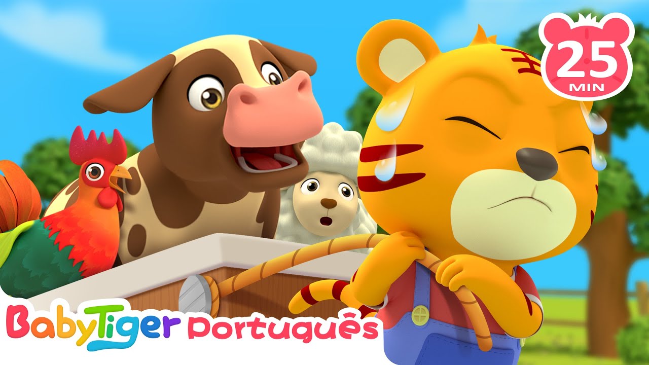 Seu Lobato Tinha um Sítio 🐓 Canções Infantis em Português