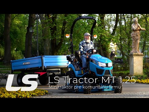 Minitraktor pre komunálnu firmu - LS Tractor MT 1.25 :: LS Tractor Slovensko