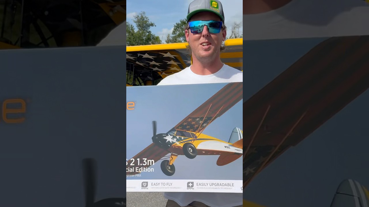 Limited Edition HobbyZone Carbon Cub S 2 1.3m RC Plane Inspired by Cleetus McFarland โ๏ธ