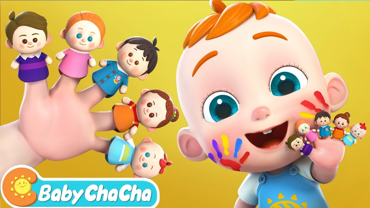 The Finger Family Song | Daddy Finger, Where Are You | Baby ChaCha Nursery Rhymes & Kids Songs