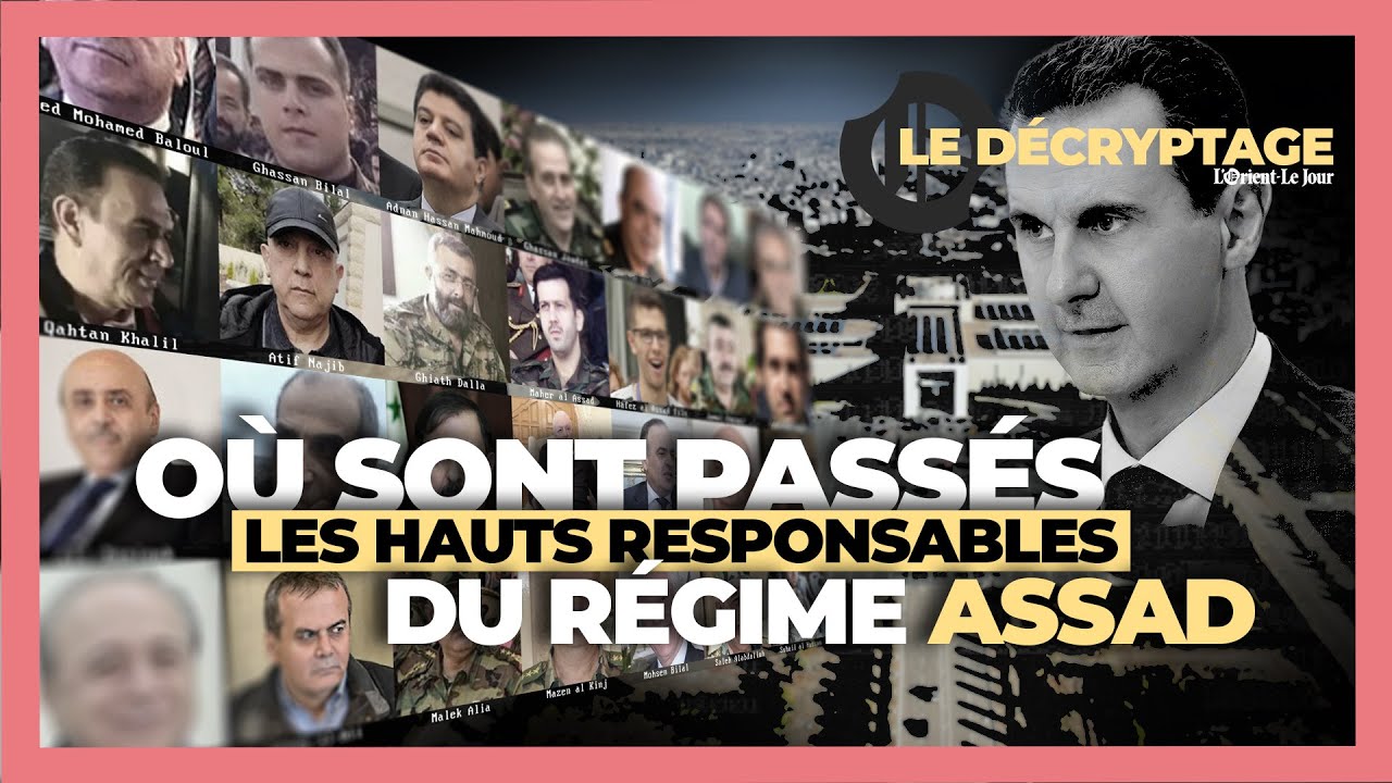 Fuite des proches de Bachar el-Assad après la chute du régime
