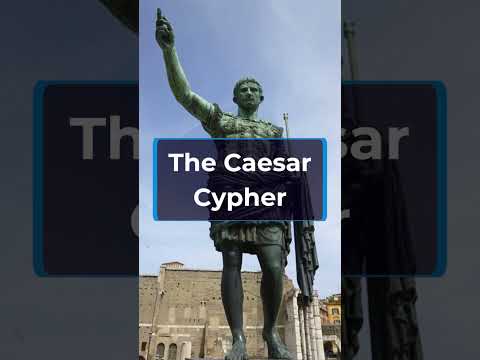 Caesar Cipher (Allegedly Created by This Statue) Created 2000 Years Ago #shorts