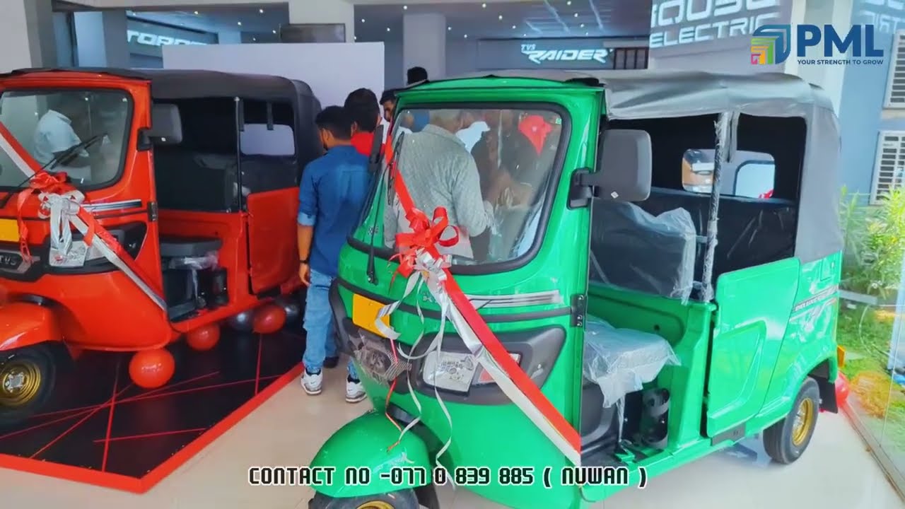 PML at the Launch of the All-New TVS Three-Wheeler