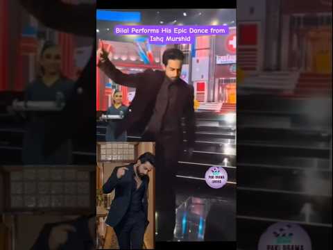 Bilal Abbas Viral Dance At Hum Awards #bilalabbaskhan #ishqmurshid #bilalabbas #danceshorts #viral