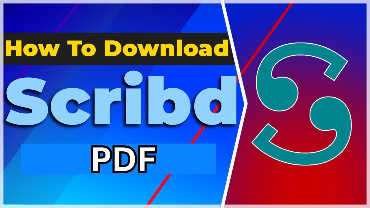 Scribd PDF Download Tutorial (2024)